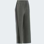 ⁦adidas Womens' Future Icons 3-Stripes Open Hem Pants - Grey⁩ - الصورة ⁦7⁩