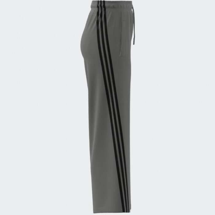 ⁦adidas Womens' Future Icons 3-Stripes Open Hem Pants - Grey⁩ - الصورة ⁦8⁩
