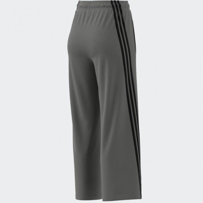 ⁦adidas Womens' Future Icons 3-Stripes Open Hem Pants - Grey⁩ - الصورة ⁦9⁩