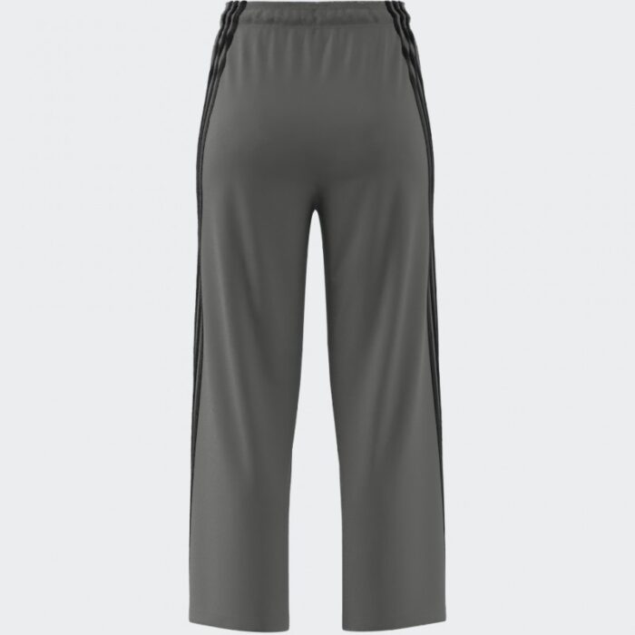 ⁦adidas Womens' Future Icons 3-Stripes Open Hem Pants - Grey⁩ - الصورة ⁦10⁩