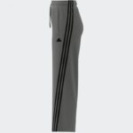 ⁦adidas Womens' Future Icons 3-Stripes Open Hem Pants - Grey⁩ - الصورة ⁦12⁩