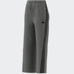 ⁦adidas Womens' Future Icons 3-Stripes Open Hem Pants - Grey⁩ - الصورة ⁦13⁩