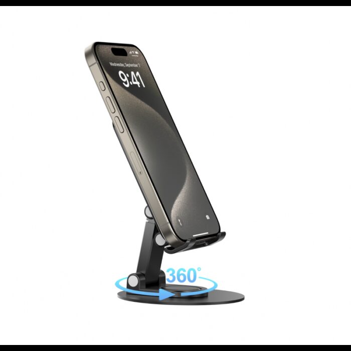 ⁦wiwu rotation stand حامل جوال وآيباد مكتبي متين⁩ - الصورة ⁦2⁩