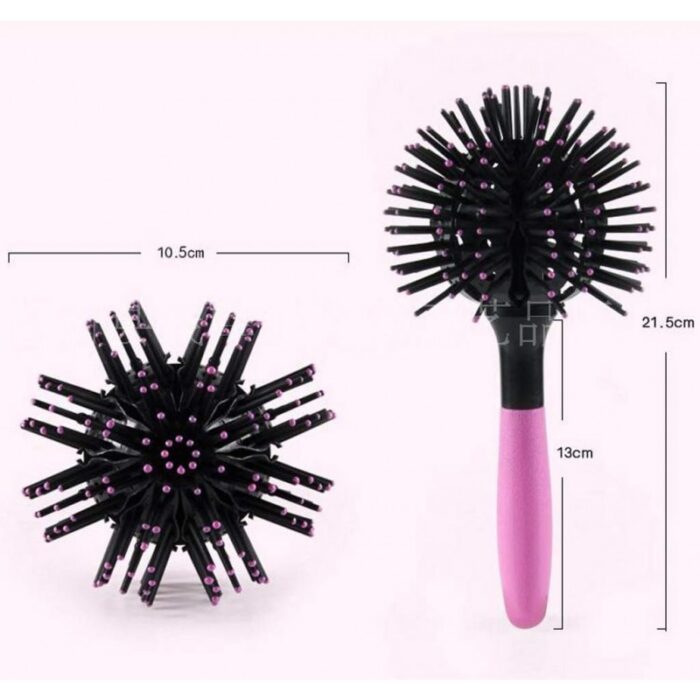 ⁦فرشاة شعر مدورة لعمل الشعر كيرلي⁩ - الصورة ⁦4⁩