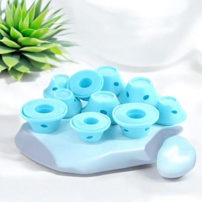 103379994_67e83142e0688 لفافات الشعر بدون حرارة لون أزرق عدد 20 - الصورة 1