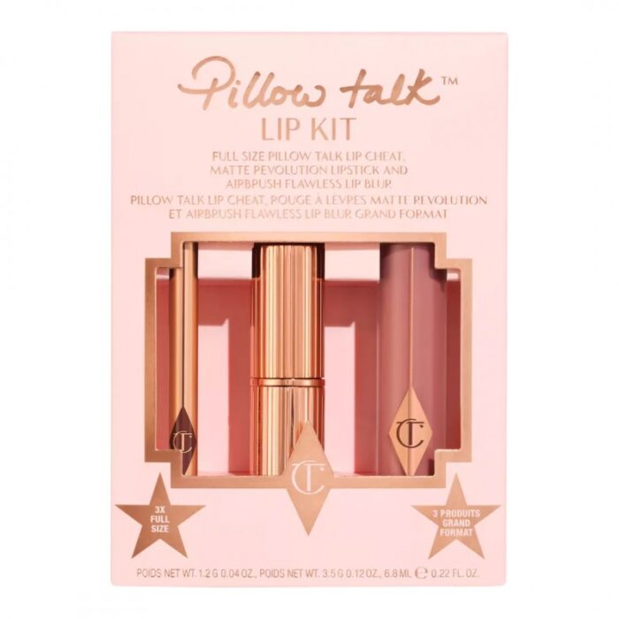 103380020_67e831659ebc0 Charlotte Tilbury- Lip Cheat Pillow Talk - بكج للشفاه 3 قطع من شارلوت تيلبري - الصورة 1