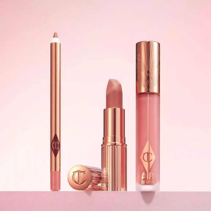 ⁦Charlotte Tilbury- Lip Cheat Pillow Talk - بكج للشفاه 3 قطع من شارلوت تيلبري⁩ - الصورة ⁦5⁩