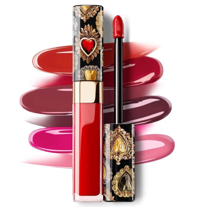 ⁦Dolce and Gabbana Shinissimo High Shine Lip Lacquer - Red - ملمع شفاه من دولشي اند غابانا⁩ - الصورة ⁦3⁩