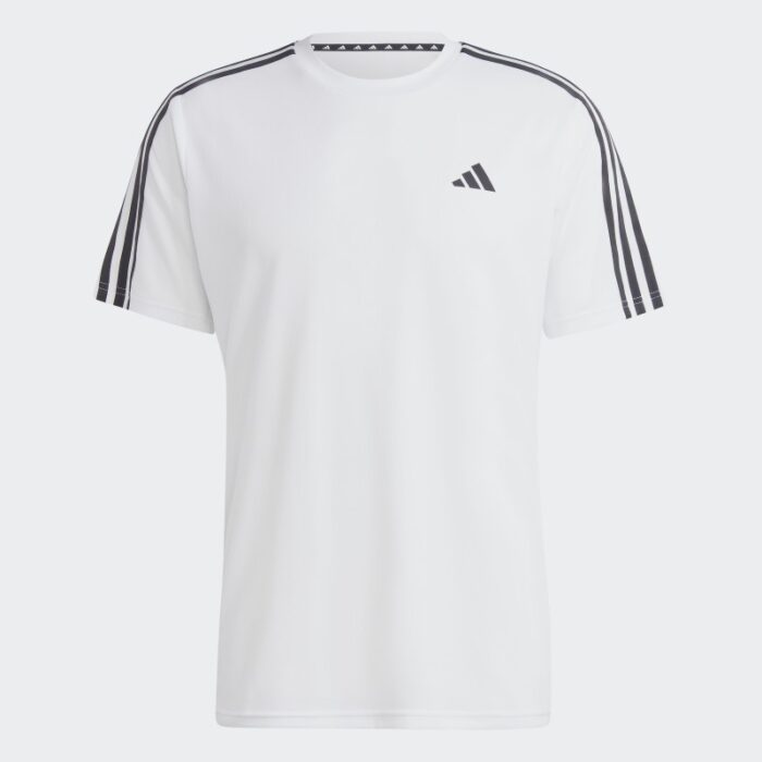 103380212_67e83259bdcb4 adidas Train Essentials 3-Stripes Training Tee - White - الصورة 1