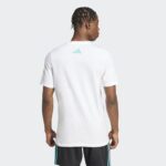 ⁦adidas Mercedes - AMG Petronas Formula One Team DNA Graphic Tee - White⁩ - الصورة ⁦2⁩