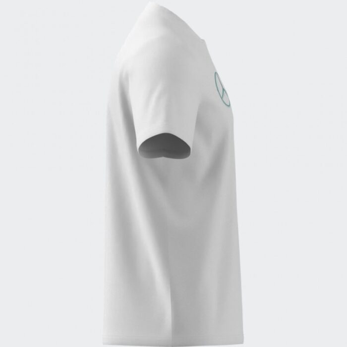 ⁦adidas Mercedes - AMG Petronas Formula One Team DNA Graphic Tee - White⁩ - الصورة ⁦9⁩