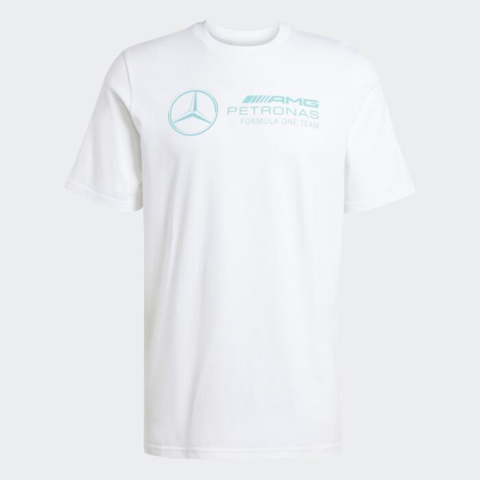 ⁦adidas Mercedes - AMG Petronas Formula One Team DNA Graphic Tee - White⁩ - الصورة ⁦15⁩