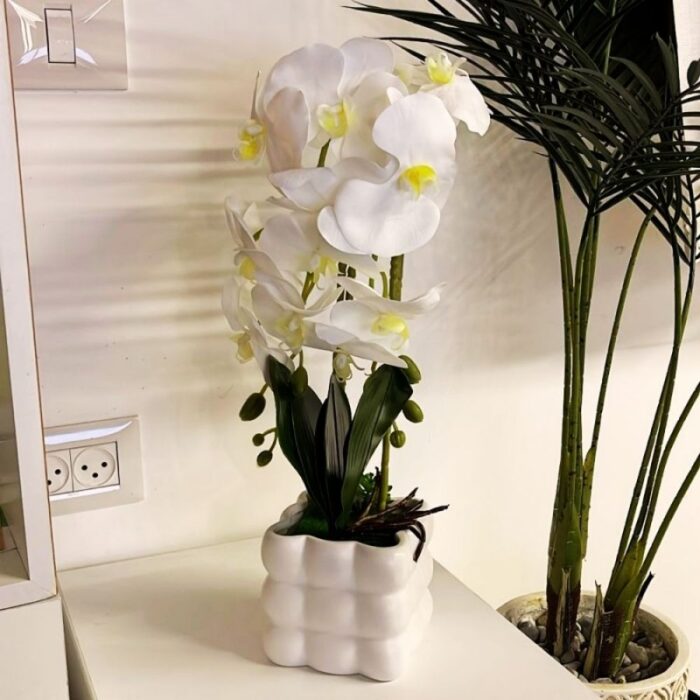 103380234_67e832b9146da قوار ورد بورسلان طول 50 سم - الصورة 1