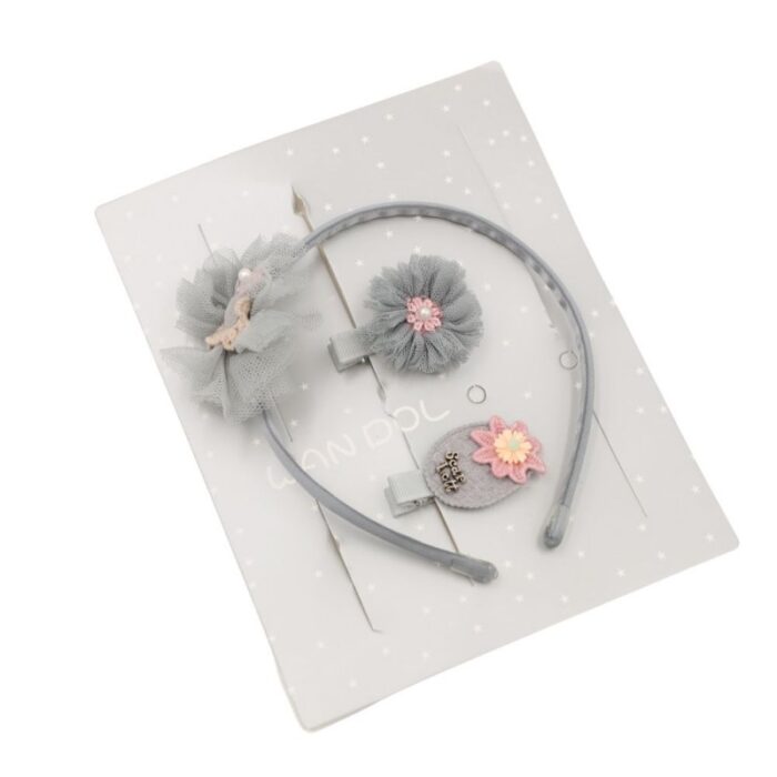 103380283_67e83313a074b طقم إكسسوارات للشعر للأطفال 3 قطع لون سكني - الصورة 1