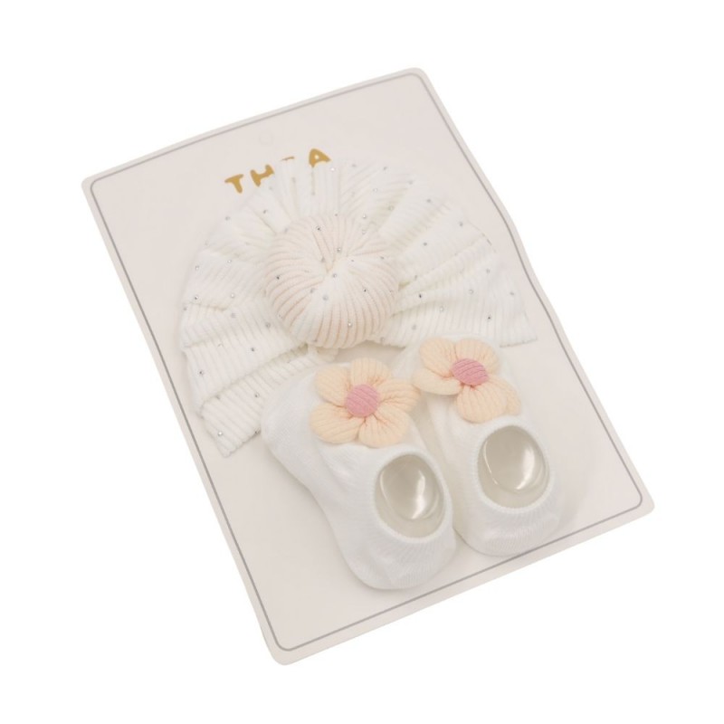 ⁦طقم للأطفال قطعتين لون أبيض⁩ - الصورة ⁦1⁩