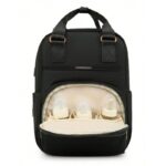 حقيبة ظهر متعددة الاستعمال  مع مدخل USB لون أسود