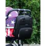 ⁦حقيبة ظهر متعددة الاستعمال  مع مدخل USB لون أسود⁩ - الصورة ⁦7⁩