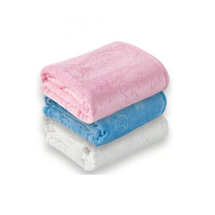 ⁦حرام للبيبي لون زهري 130* 100 سم⁩ - الصورة ⁦4⁩