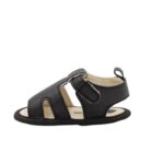 ⁦حذاء للأطفال لون أسود حديثي الولادة⁩ - الصورة ⁦5⁩