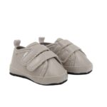 حذاء للأطفال لون سكني حديثي الولادة