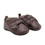 ⁦حذاء للأطفال لون بني محروق حديثي الولادة⁩ - الصورة ⁦3⁩