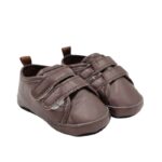 ⁦حذاء للأطفال لون بني محروق حديثي الولادة⁩ - الصورة ⁦4⁩