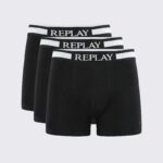 Replay Mens' R047 3PP Boxer - Black