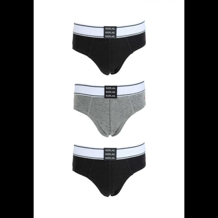 ⁦Replay Kids' RJ021 3PP SLIP - Black⁩ - الصورة ⁦2⁩