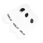 Replay Mens' Ballerina 3PP Socks - White