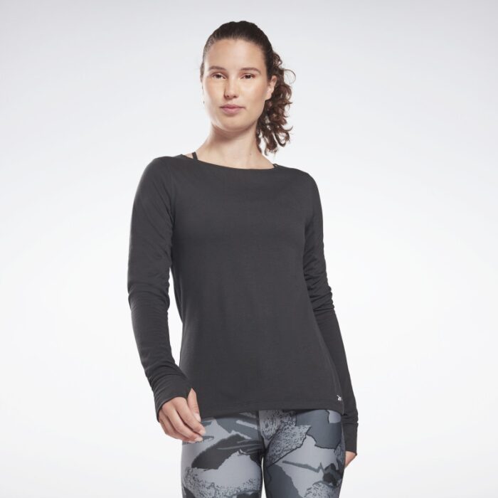 103380372_67e833a84e922 Reebok Women's Workout Ready Supremium Long Sleeve - الصورة 1