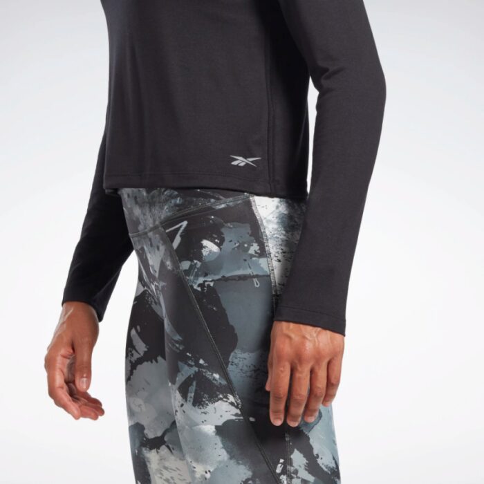 ⁦Reebok Women's Activchill+Dreamblend Long Sleeve T-Shirt⁩ - الصورة ⁦4⁩