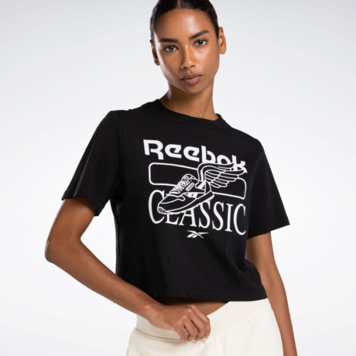 ⁦Reebok Women's Sport Graphic Tee⁩ - الصورة ⁦4⁩