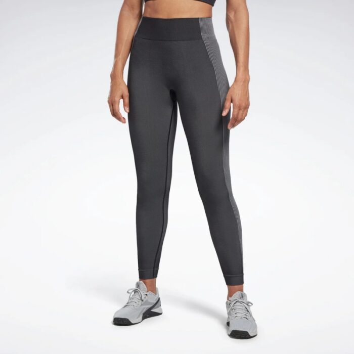 103380378_67e833daf326f Reebok Women's Yoga High-Waisted Seamless Leggings - الصورة 1