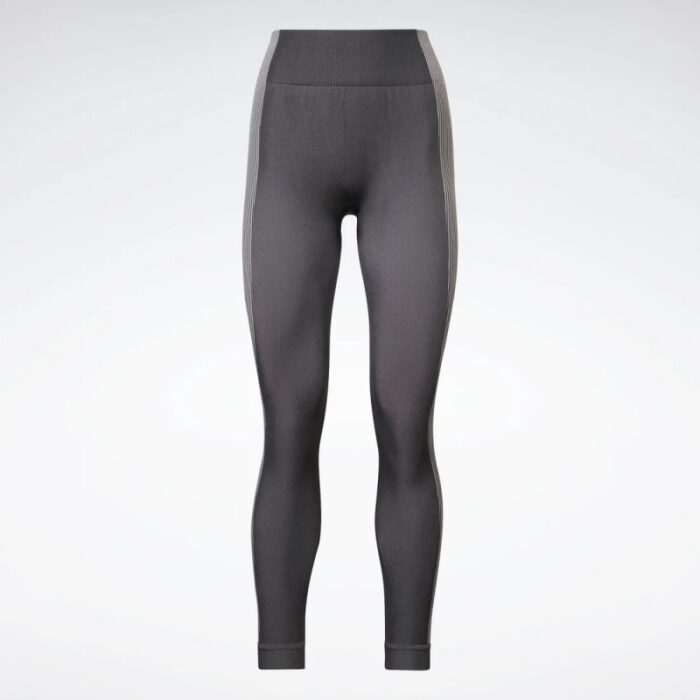 ⁦Reebok Women's Yoga High-Waisted Seamless Leggings⁩ - الصورة ⁦4⁩