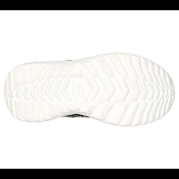 ⁦Skechers Kids' Nitro Sprint - Karvo Shoes- حذاء سكيتشرز نيترو سبيرينت للأطفال لون أسود ونعل أبيض⁩ - الصورة ⁦4⁩