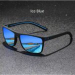 نظارة شمسية لون أسود عدسة لون أزرق