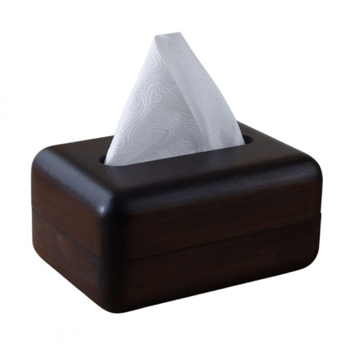 ⁦علبه مناديل خشبية 11.5*18*8 سم⁩ - الصورة ⁦3⁩