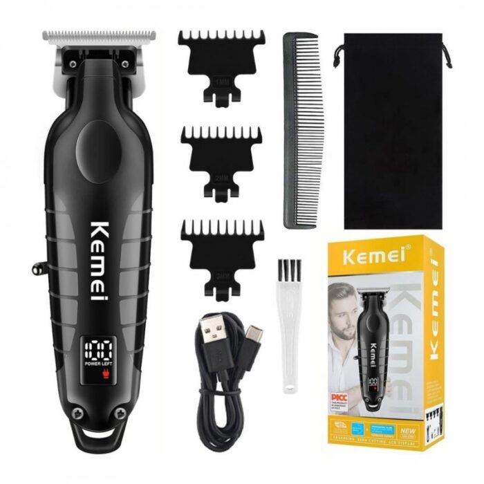 103380578_67e834d135629 ماكينة حلاقة من Kemei تعمل بالشحن - الصورة 1
