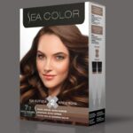 SEA COLOR صبغة شعر كراميل غامق 7/7 100مل