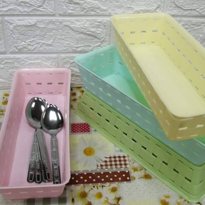 1024578_67faa79d39d06 سلة تنظيم الجوارير 5*30 سم - حسب اللون المتوفر في المخازن - الصورة 1