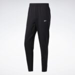 ⁦بنطلون ريبوك وورك ريدي ترك للرجال لون أسود - Reebok Men's Workout Ready Track Pants – Black⁩ - الصورة ⁦2⁩