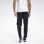 ⁦بنطلون ريبوك وورك ريدي ترك للرجال لون أسود - Reebok Men's Workout Ready Track Pants – Black⁩ - الصورة ⁦6⁩