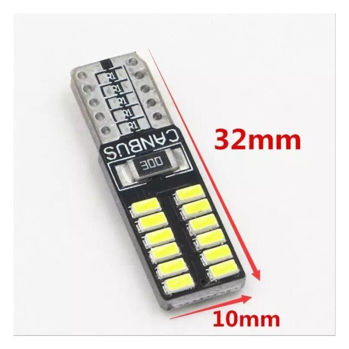 ⁦مصباح سيارة T10 ليد 24 شمعة فائق السطوع⁩ - الصورة ⁦2⁩