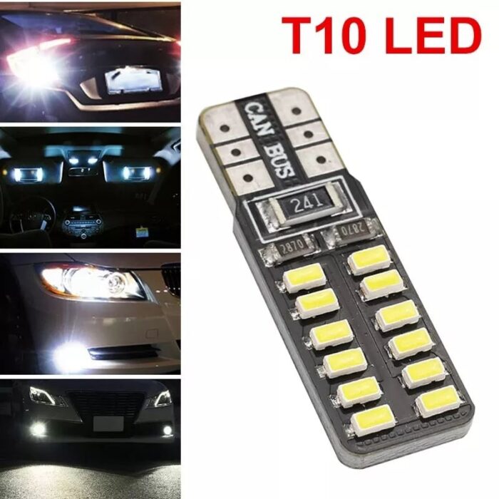 ⁦مصباح سيارة T10 ليد 24 شمعة فائق السطوع⁩ - الصورة ⁦3⁩