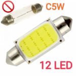 ⁦مصباح سيارة C5W LED 12 توفير الطاقة⁩ - الصورة ⁦2⁩