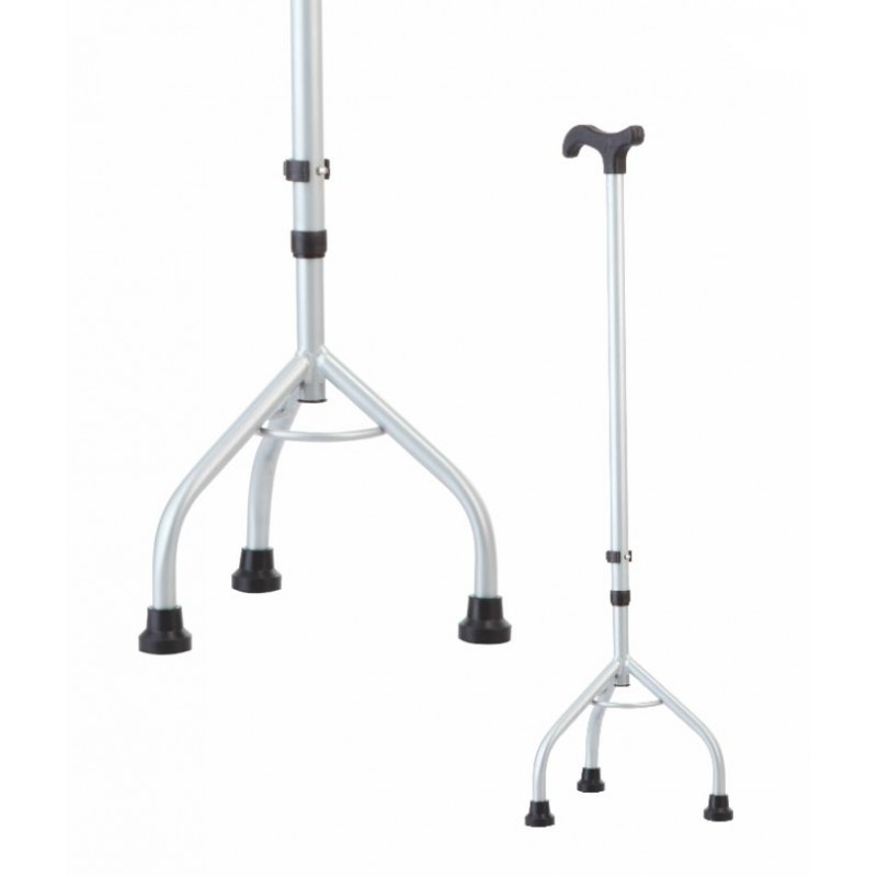 ⁦Flamingo Tripod Metal Base- Silver Universal⁩ - الصورة ⁦1⁩