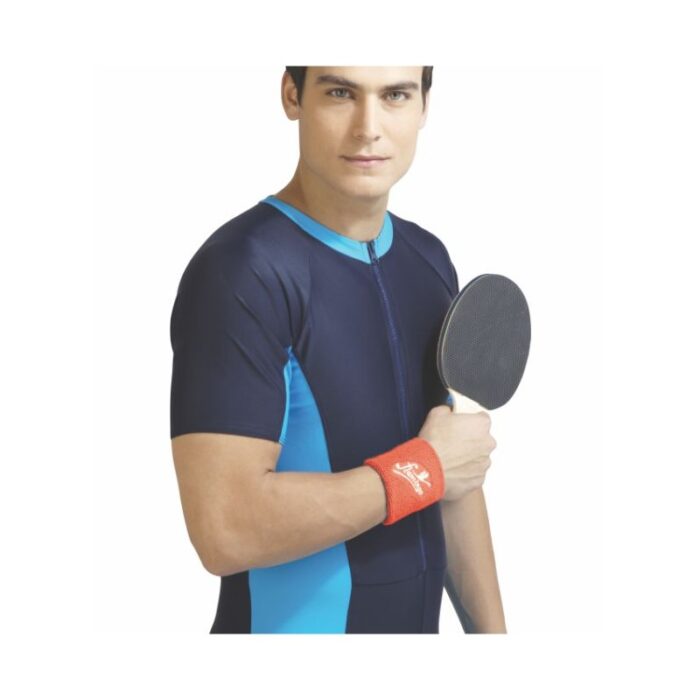 1027181_67faa91796601 Flamingo Premium Sports Wrist Band - الصورة 1