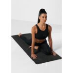 ⁦سجادة ريبوك كلاسيك تيك ستايل يوغا للتمارين الرياضية لون أسود- Reebok Unisex Sport Tech Style Yoga Mat - Black⁩ - الصورة ⁦4⁩