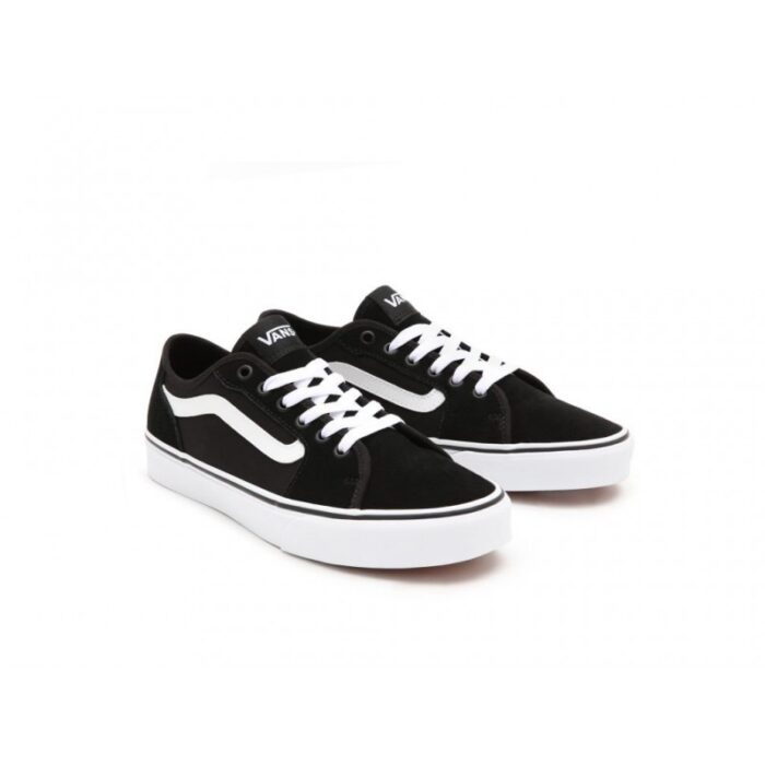⁦Vans Men's Filmore Decon Shoes - حذاء فانز فيلمور ديكون للرجال لون أسود وأبيض⁩ - الصورة ⁦4⁩