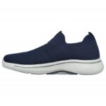 ⁦Skechers Men's GO WALK Arch Fit - Iconic Shoes  - حذاء سكيتشرز جو ووك ارتش فيت- ايكونك للرجال لون كحلي⁩ - الصورة ⁦4⁩